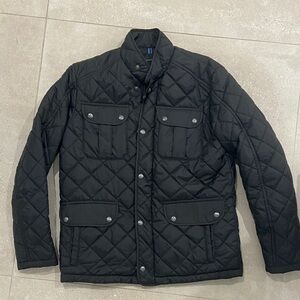 Banana Republic Men’s Black Quilted Jacket size M